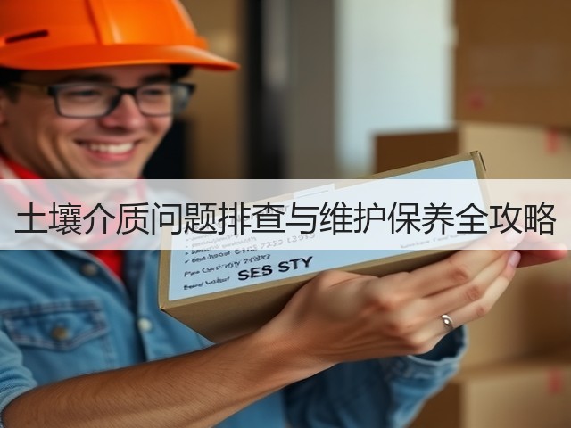 土壤介质问题排查与维护保养全攻略(图1)