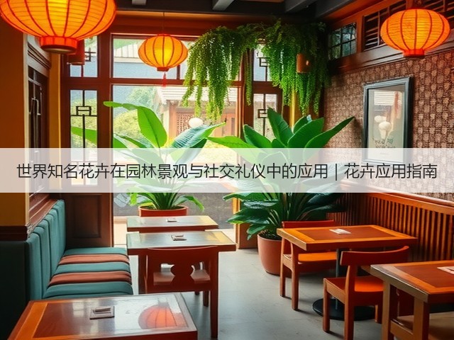 世界知名花卉在园林景观与社交礼仪中的应用｜花卉应用指南(图3)