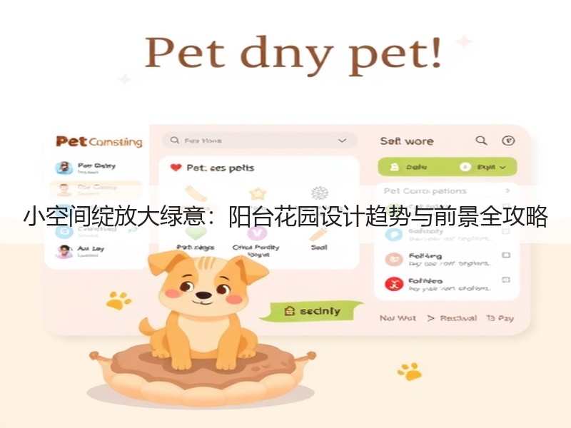 小空间绽放大绿意：阳台花园设计趋势与前景全攻略