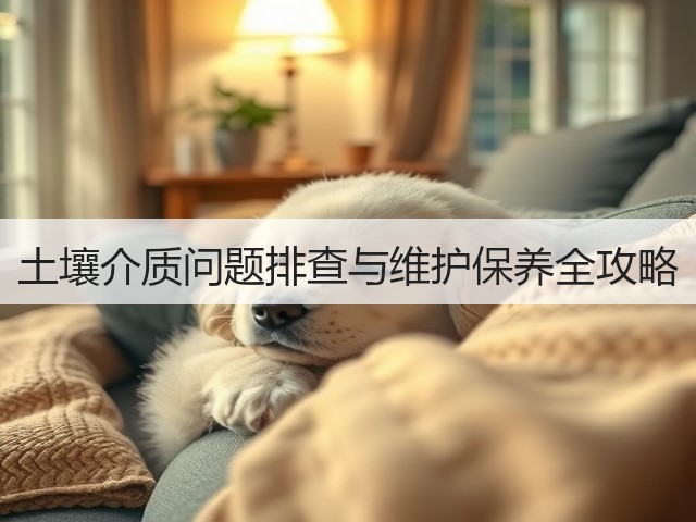 土壤介质问题排查与维护保养全攻略(图2)