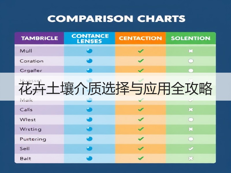 花卉土壤介质选择与应用全攻略