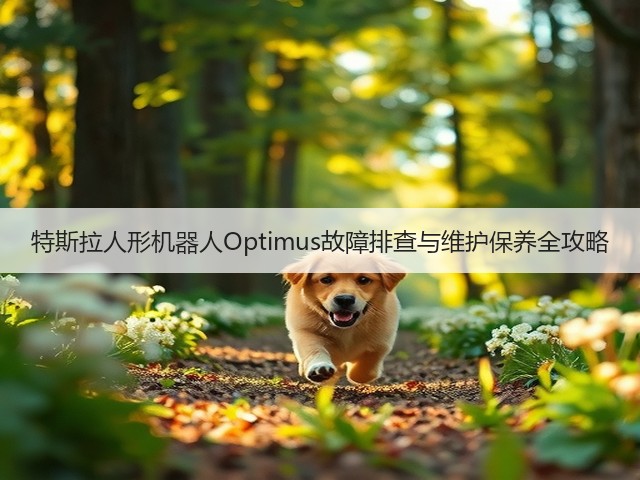 特斯拉人形机器人Optimus故障排查与维护保养全攻略(图3) 特斯拉人形机器人Optimus故障排查与维护保养全攻略(图3)