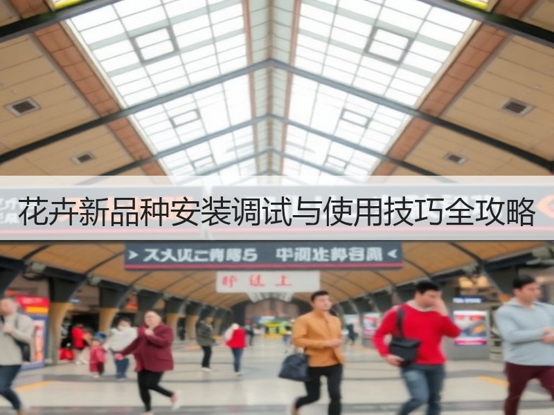 花卉新品种安装调试与使用技巧全攻略