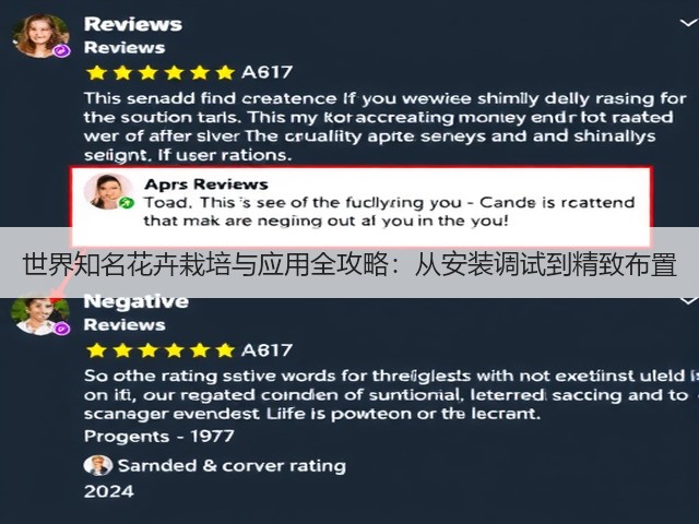 世界知名花卉栽培与应用全攻略:从安装调试到精致布置(图1) 世界知名花卉栽培与应用全攻略:从安装调试到精致布置(图1)