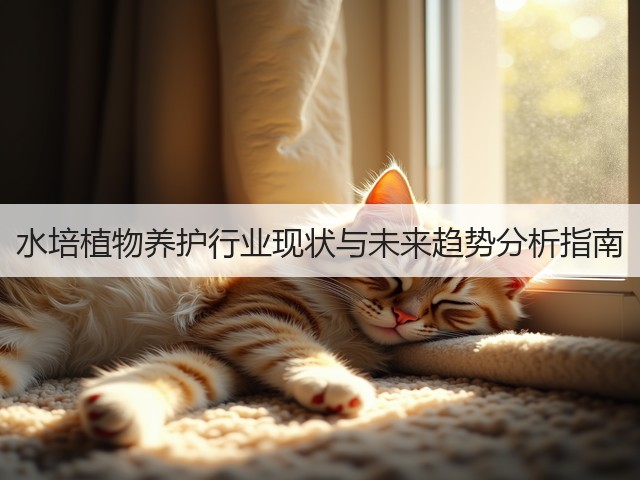 水培植物养护行业现状与未来趋势分析指南(图2) 水培植物养护行业现状与未来趋势分析指南(图2)