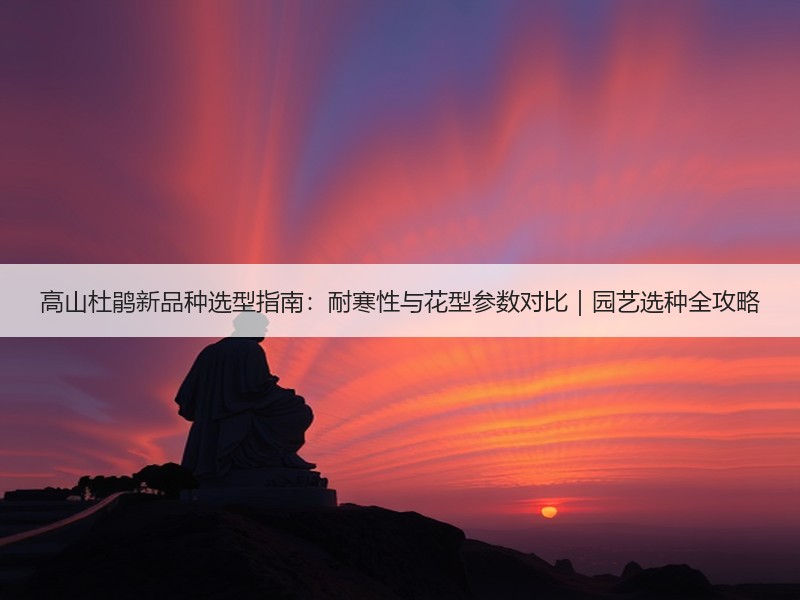 高山杜鹃新品种选型指南：耐寒性与花型参数对比｜园艺选种全攻略