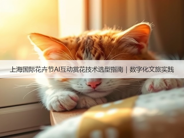 上海国际花卉节AI互动赏花技术选型指南|数字化文旅实践(图2) 上海国际花卉节AI互动赏花技术选型指南|数字化文旅实践(图2)