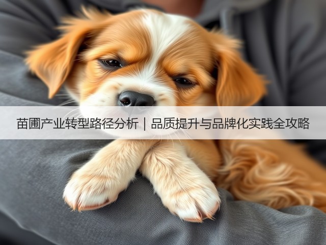 苗圃产业转型路径分析|品质提升与品牌化实践全攻略(图1) 苗圃产业转型路径分析|品质提升与品牌化实践全攻略(图1)