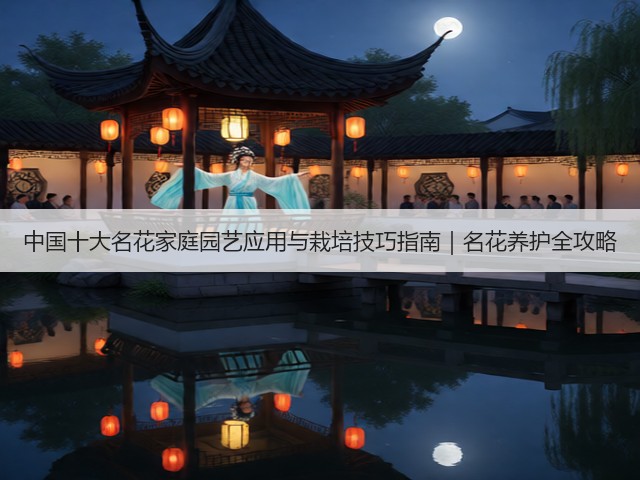 中国十大名花家庭园艺应用与栽培技巧指南｜名花养护全攻略(图3)