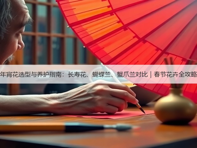 年宵花选型与养护指南：长寿花、蝴蝶兰、蟹爪兰对比｜春节花卉全攻略(图1)