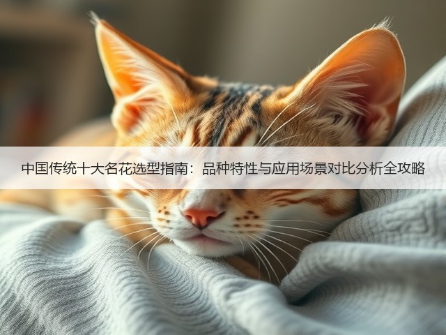 中国传统十大名花选型指南：品种特性与应用场景对比分析全攻略(图3)
